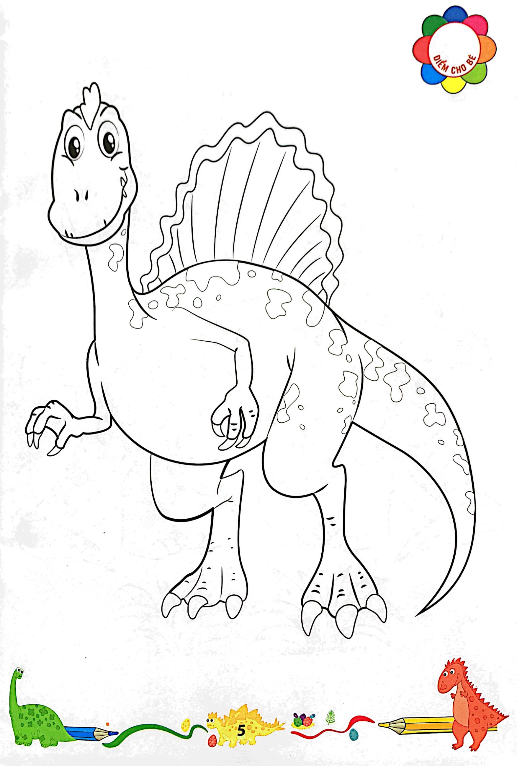 bộ tô màu khủng long - tập 5 (2022) - Ảnh 6