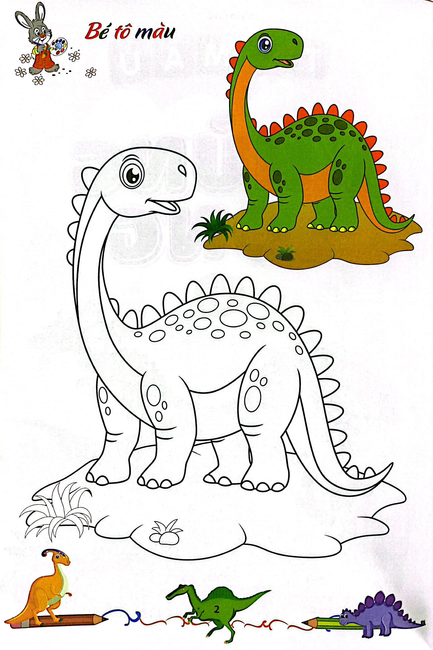 Bộ Tô Màu Khủng Long - Tập 5 - Ảnh 3