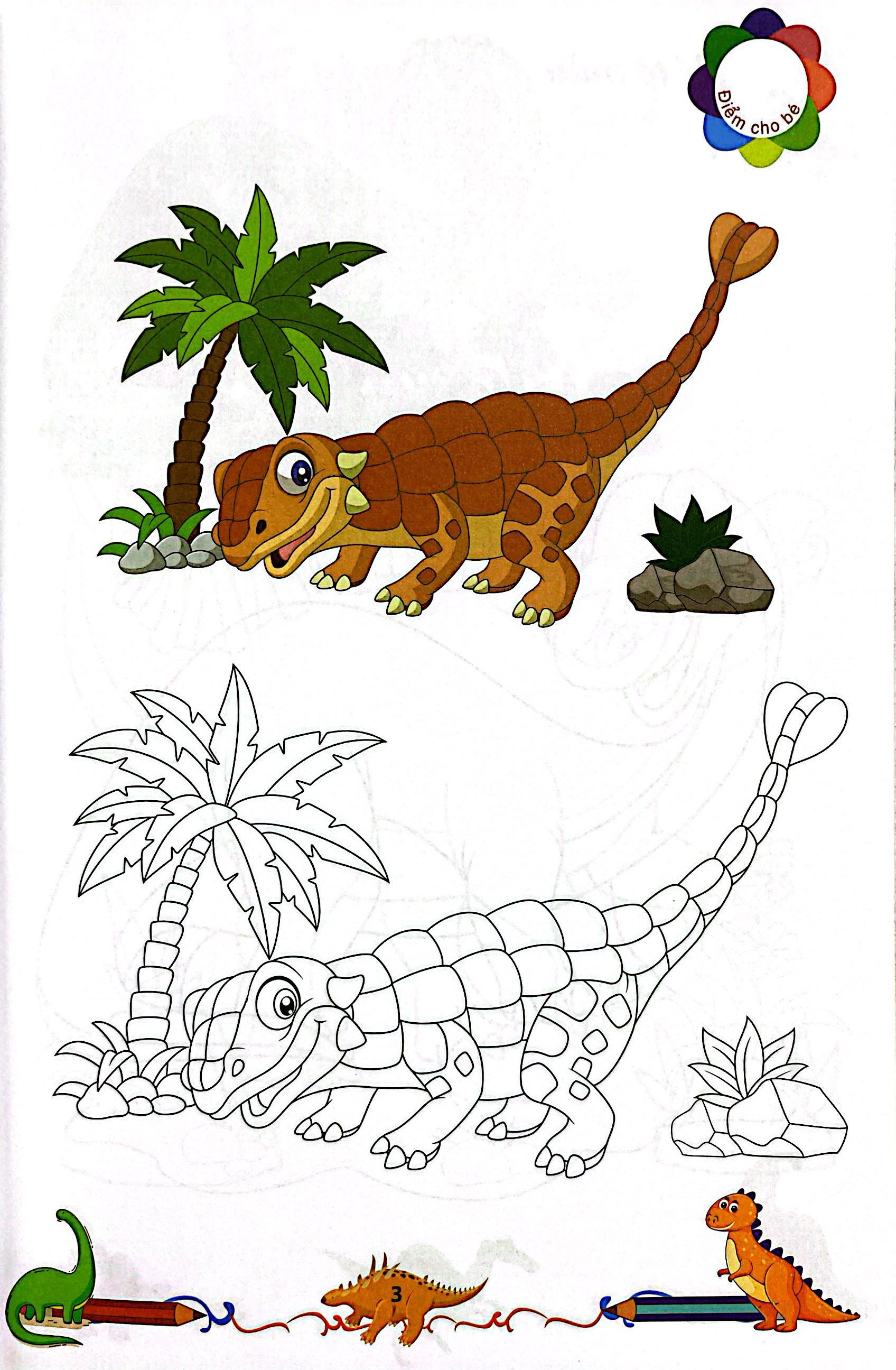 Bộ Tô Màu Khủng Long - Tập 5 - Ảnh 4
