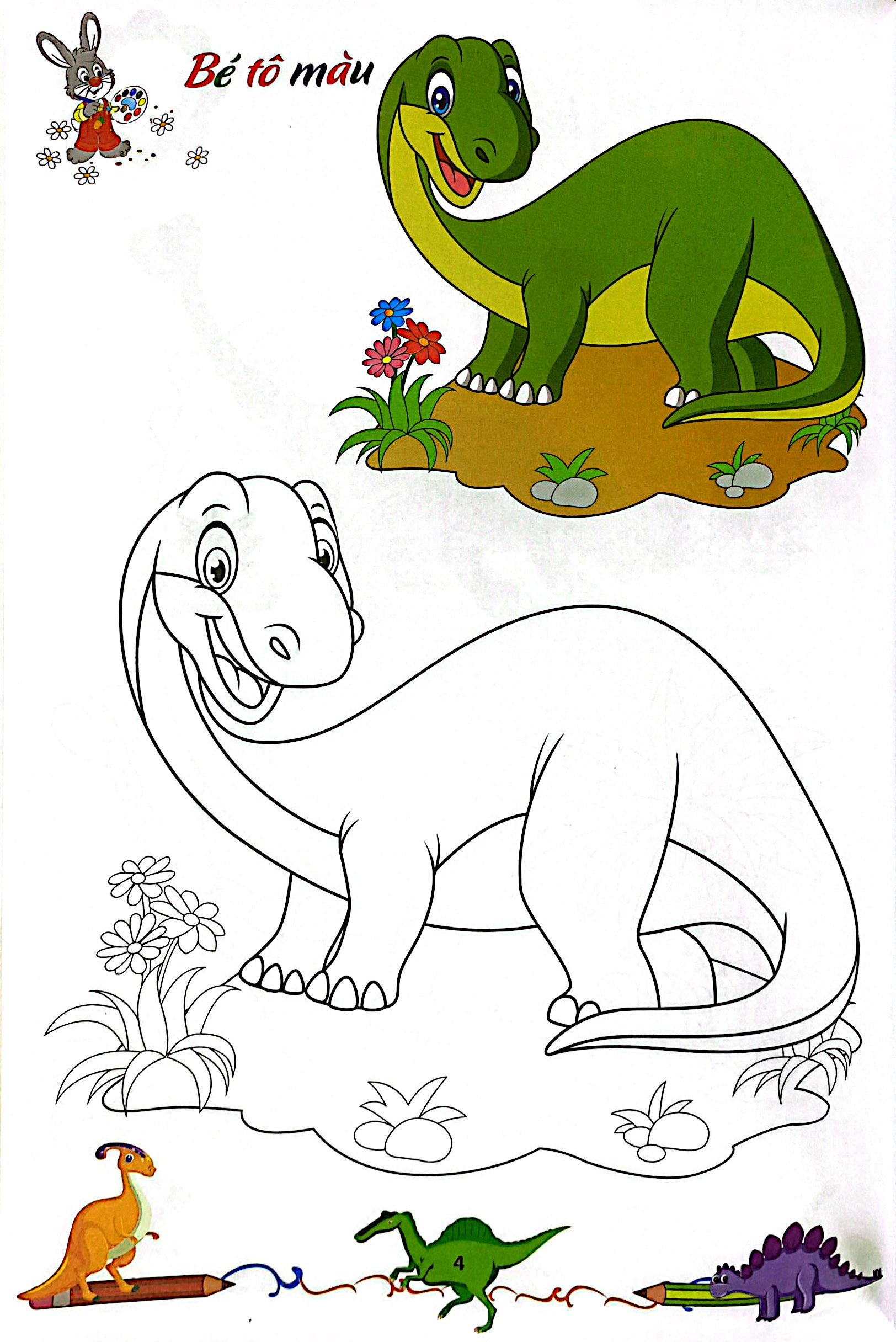 Bộ Tô Màu Khủng Long - Tập 5 - Ảnh 5
