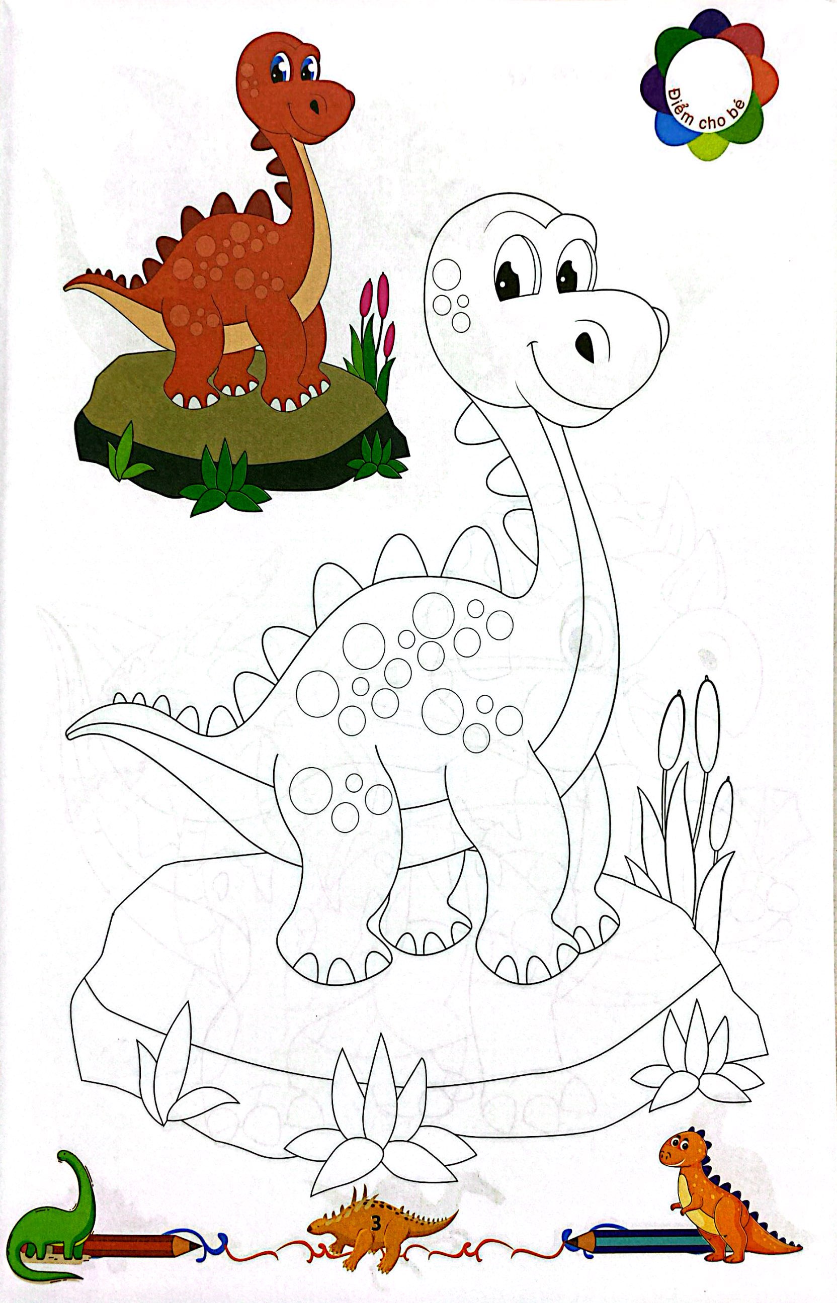 Bộ Tô Màu Khủng Long - Tập 6 - Ảnh 4