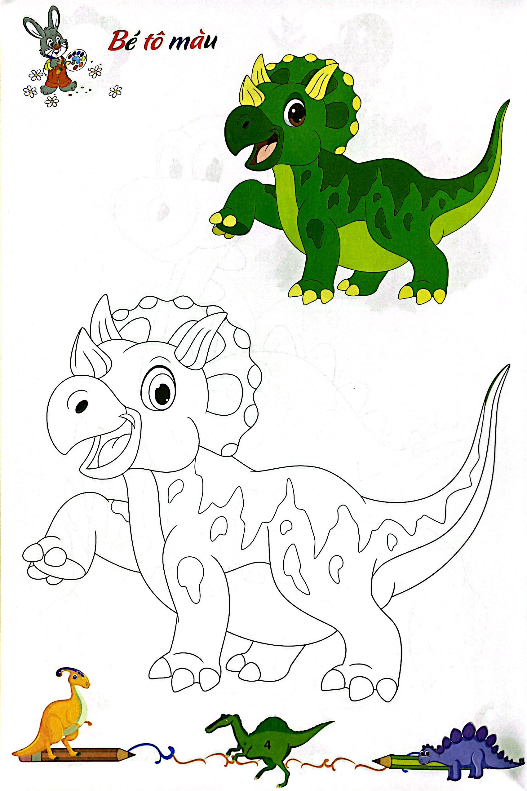 Bộ Tô Màu Khủng Long - Tập 6 - Ảnh 5