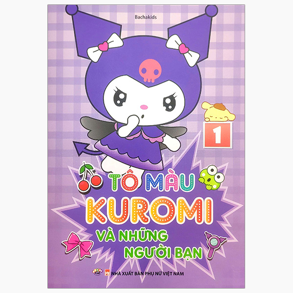 Bộ Tô Màu Kuromi Và Những Người Bạn 1