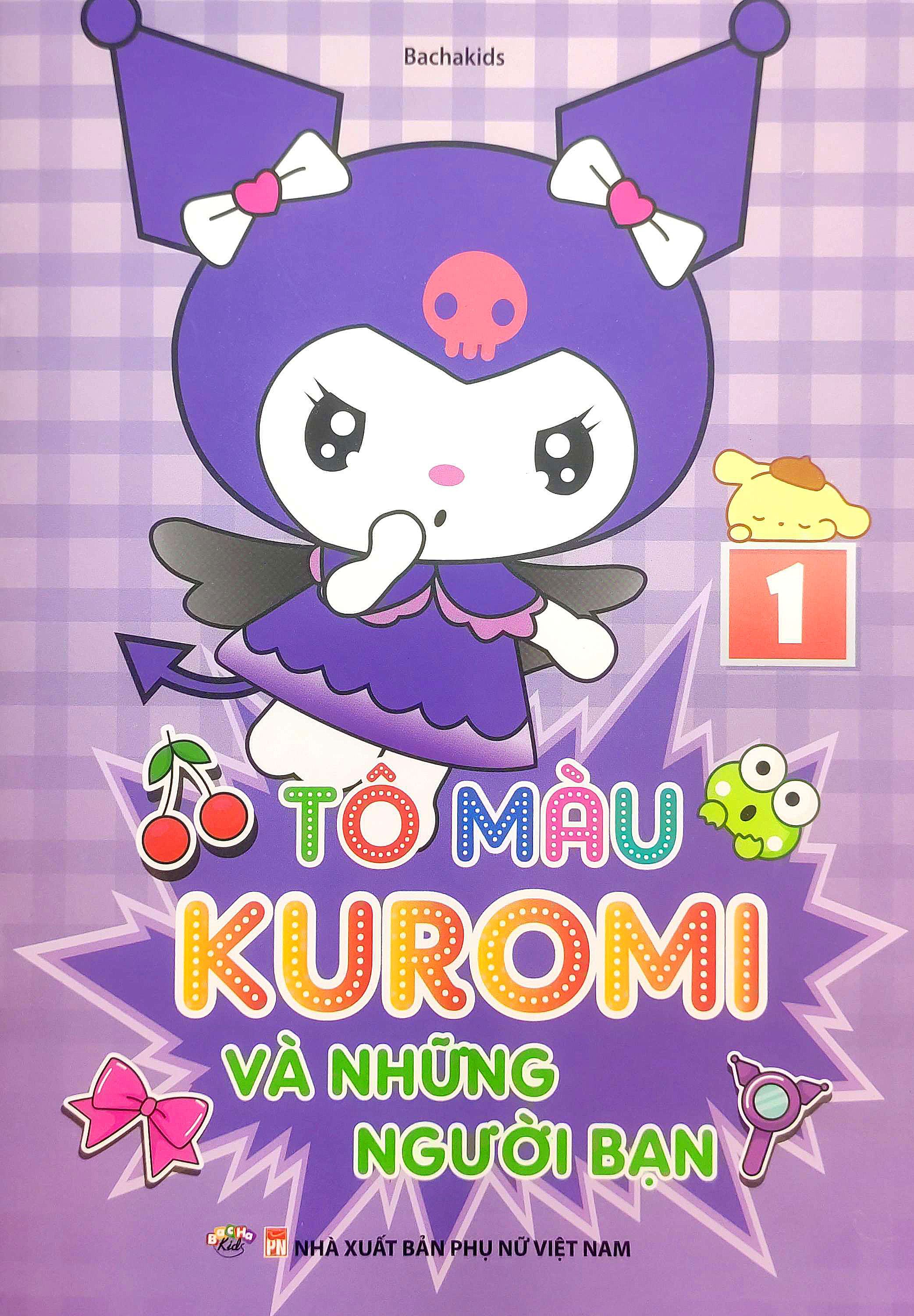 Bộ Tô Màu Kuromi Và Những Người Bạn 1 - Ảnh 2