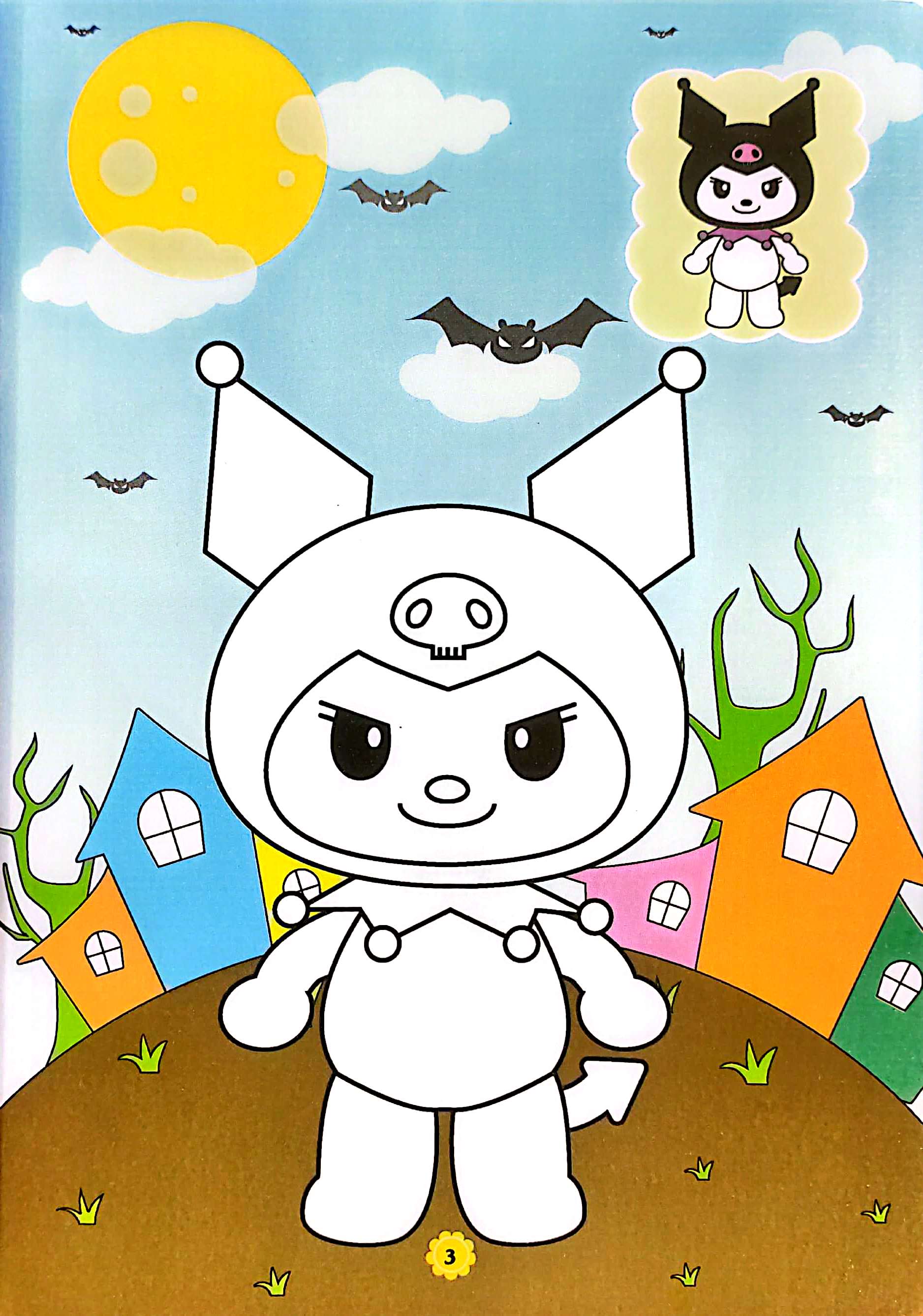 Bộ Tô Màu Kuromi Và Những Người Bạn 2 - Ảnh 5