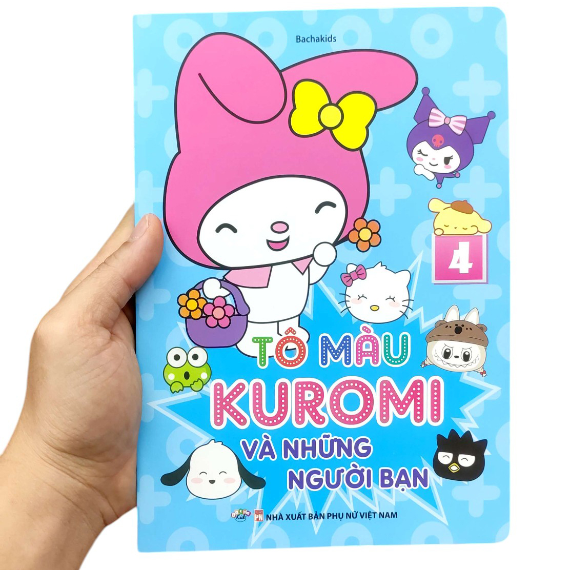 Bộ Tô Màu Kuromi Và Những Người Bạn 4 - Ảnh 7