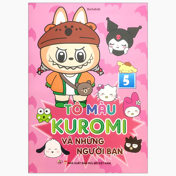 Bộ Tô Màu Kuromi Và Những Người Bạn 5