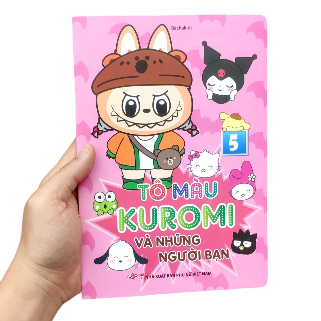Bộ Tô Màu Kuromi Và Những Người Bạn 5 - Ảnh 7