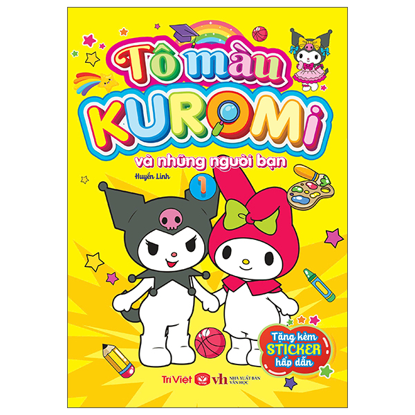 Bộ
						
										
										Tô Màu Kuromi Và Những Người Bạn - Tập 1