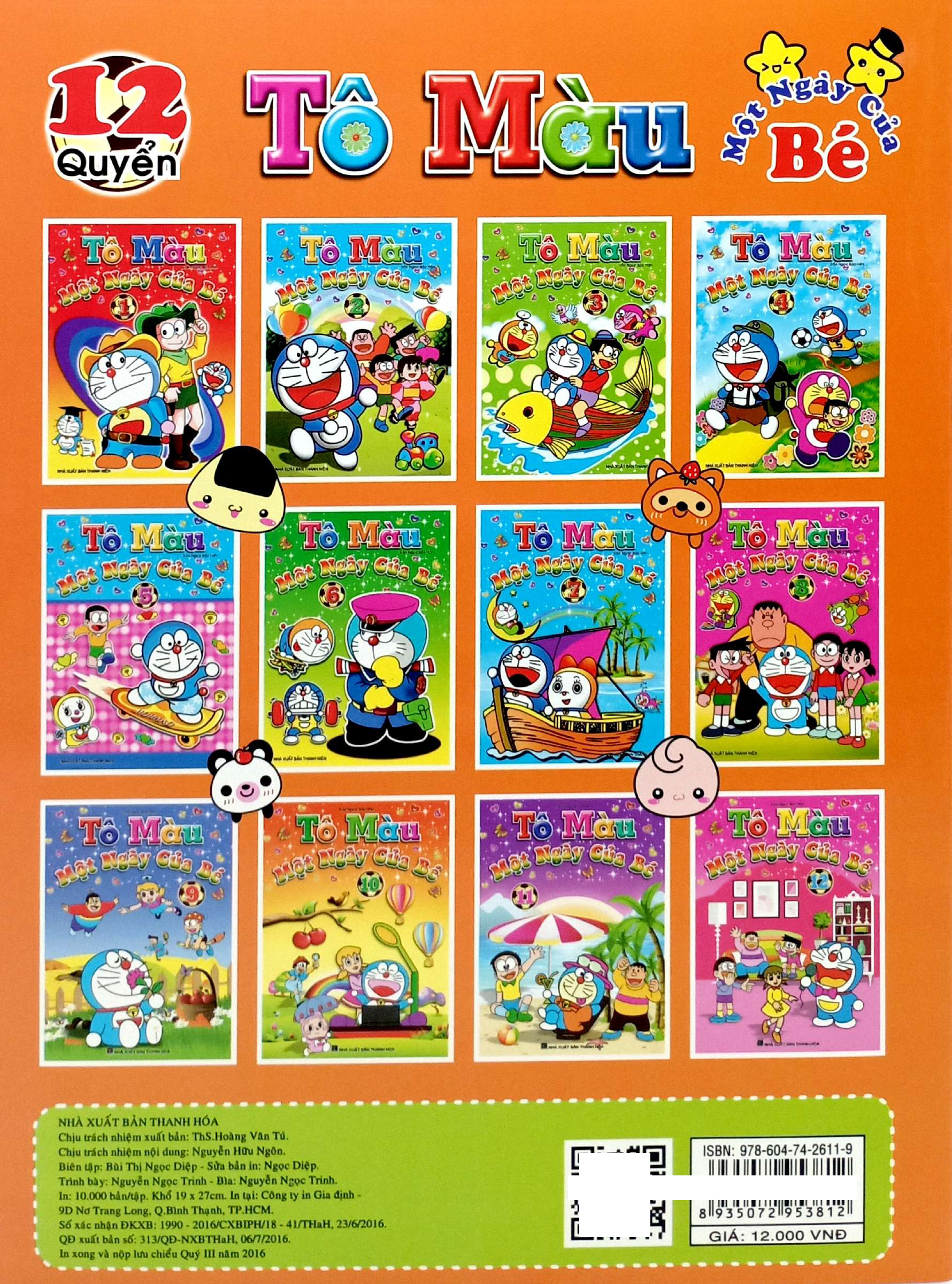 Bộ Tô Màu - Một Ngày Của Bé - Tập 10 (Tái Bản) - Ảnh 6