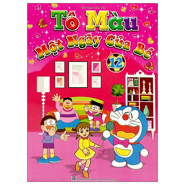 Bộ Tô Màu - Một Ngày Của Bé - Tập 12 (Tái Bản)