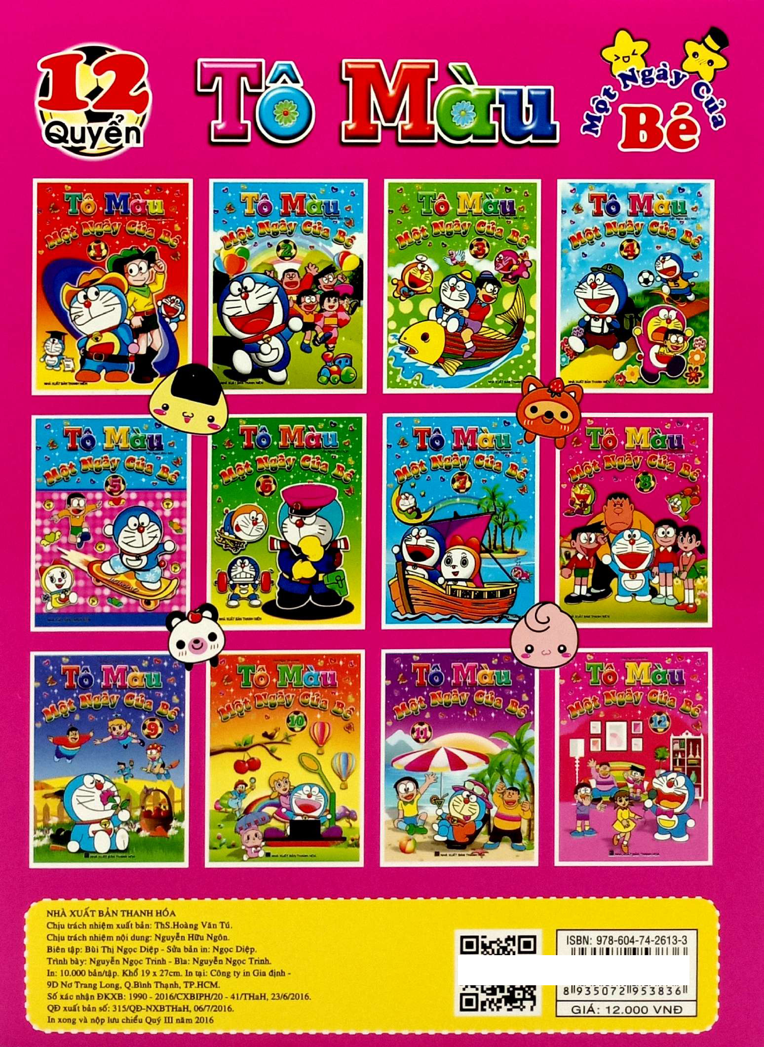 Bộ Tô Màu - Một Ngày Của Bé - Tập 12 (Tái Bản) - Ảnh 6