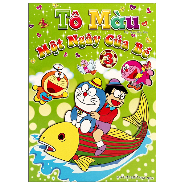 Bộ Tô Màu - Một Ngày Của Bé - Tập 4 (Tái Bản)