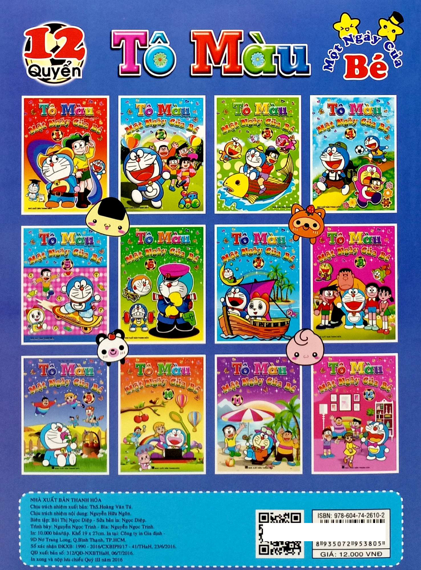 Bộ Tô Màu - Một Ngày Của Bé - Tập 9 (Tái Bản) - Ảnh 6