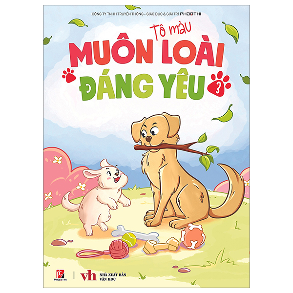 Bộ Tô Màu - Muôn Loài Đáng Yêu - Tập 3