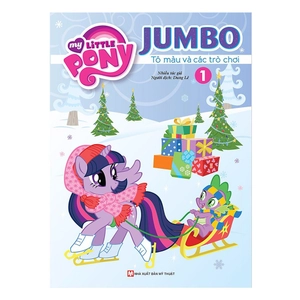 bộ tô màu my little pony - jumbo tô màu và các trò chơi 1 - Ảnh 3