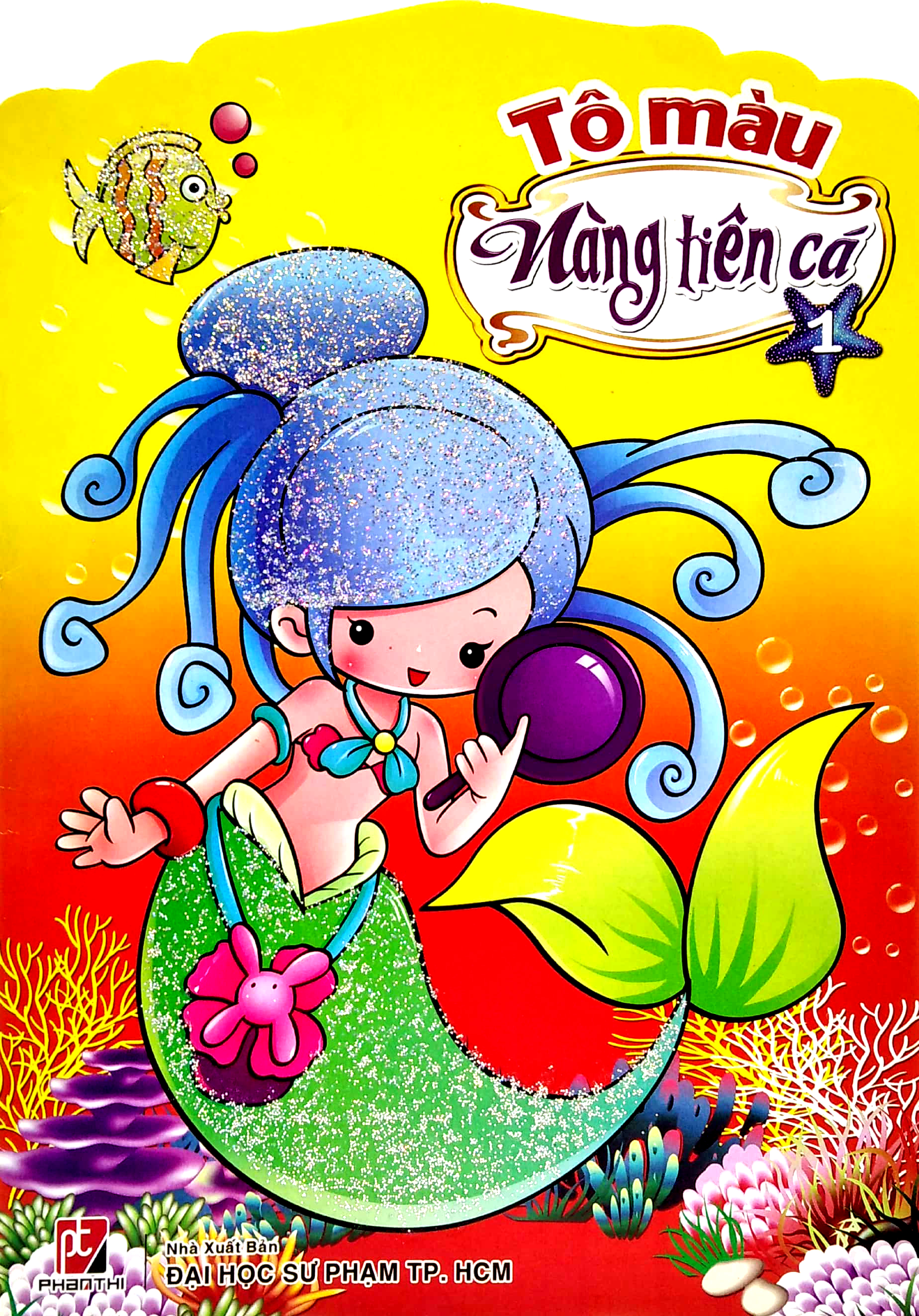 bộ tô màu nàng tiên cá - tập 1 - Ảnh 2