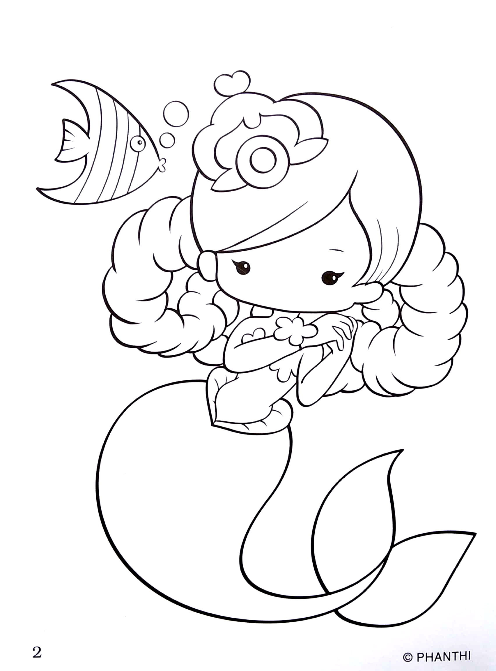 bộ tô màu nàng tiên cá - tập 1 - Ảnh 4