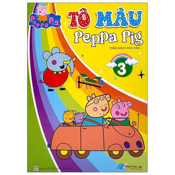 Bộ Tô Màu Peppa Pig - Tập 3 (Tái Bản 2024)