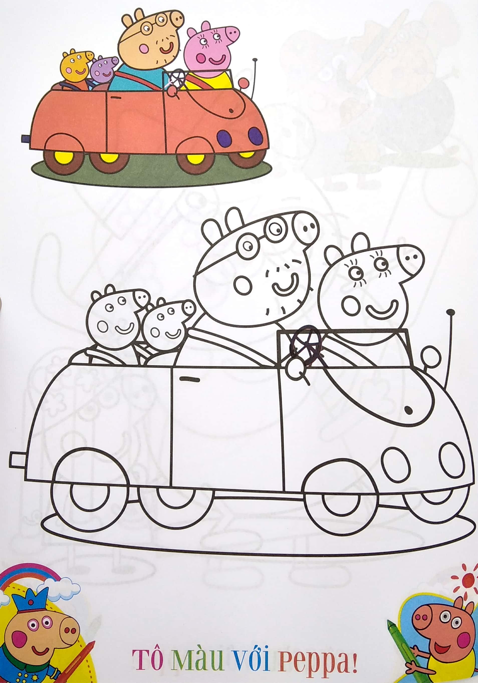 Bộ Tô Màu Peppa Pig - Tập 3 (Tái Bản 2024) - Ảnh 5