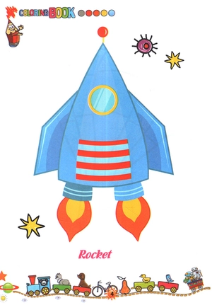 bộ tô màu phương tiện giao thông 2: trên bầu trời - Ảnh 4