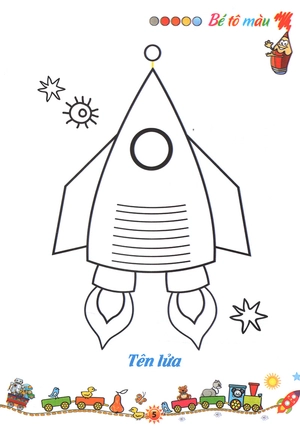 bộ tô màu phương tiện giao thông 2: trên bầu trời - Ảnh 5