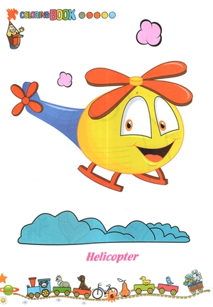 bộ tô màu phương tiện giao thông 2: trên bầu trời - Ảnh 6