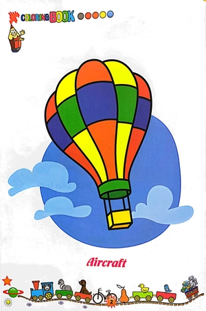 bộ tô màu phương tiện giao thông 2: trên bầu trời (tái bản 2021) - Ảnh 3