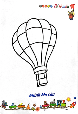 bộ tô màu phương tiện giao thông 2: trên bầu trời (tái bản 2021) - Ảnh 4