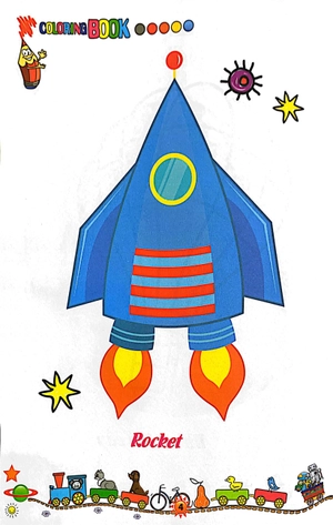 bộ tô màu phương tiện giao thông 2: trên bầu trời (tái bản 2021) - Ảnh 5