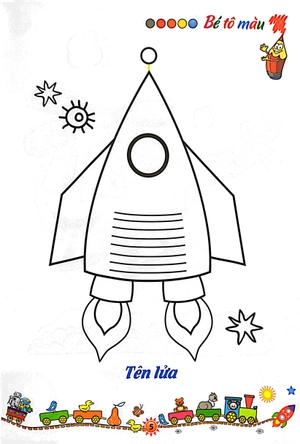 bộ tô màu phương tiện giao thông 2: trên bầu trời (tái bản 2021) - Ảnh 6