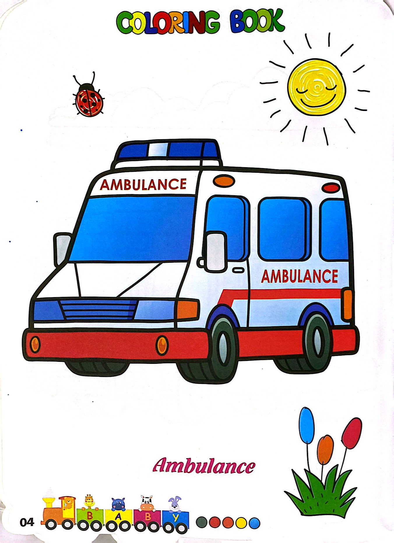 bộ tô màu phương tiện giao thông song ngữ anh việt - tập 6 (dành cho bé từ 2-6 tuổi) - Ảnh 5