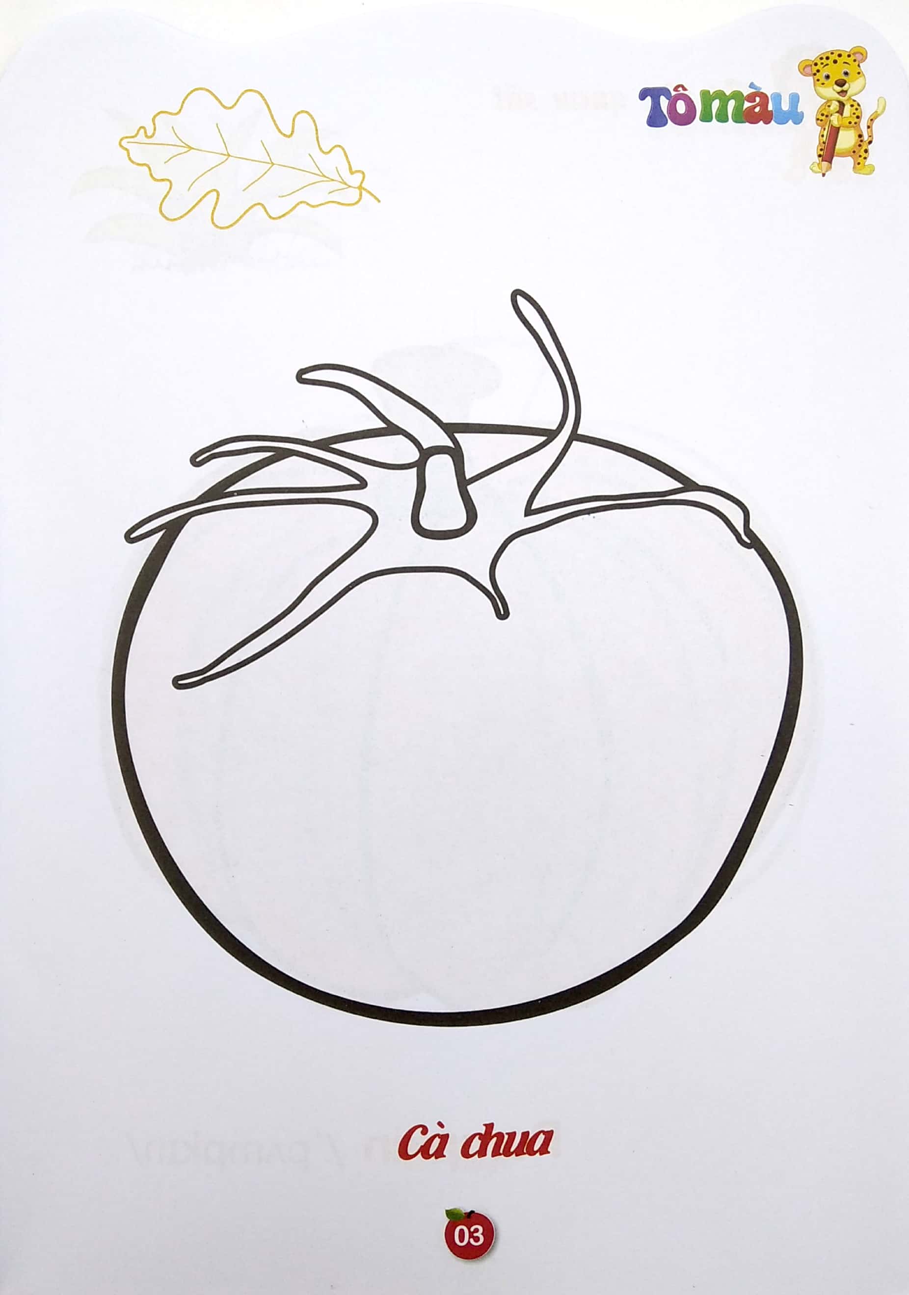 bộ tô màu rau-củ- quả- song ngữ anh-việt - tập 2 (tái bản 2023) - Ảnh 4