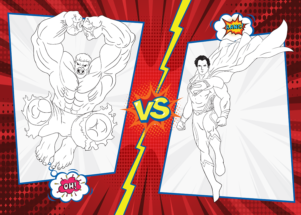 bộ tô màu rèn luyện iq eq cq - super heroes siêu anh hùng - tập 3 - tặng kèm sticker - Ảnh 3