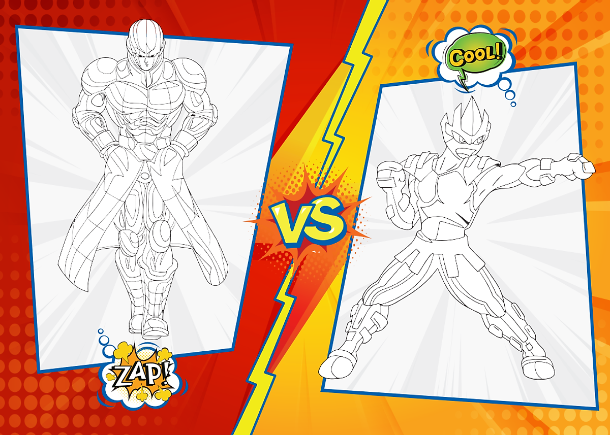 bộ tô màu rèn luyện iq eq cq - super heroes siêu anh hùng - tập 4 - tặng kèm sticker - Ảnh 4