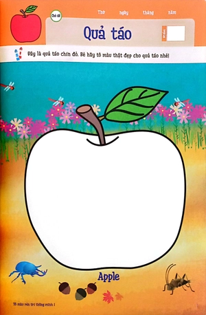 bộ tô màu rèn luyện trí thông minh tập 1 - Ảnh 3