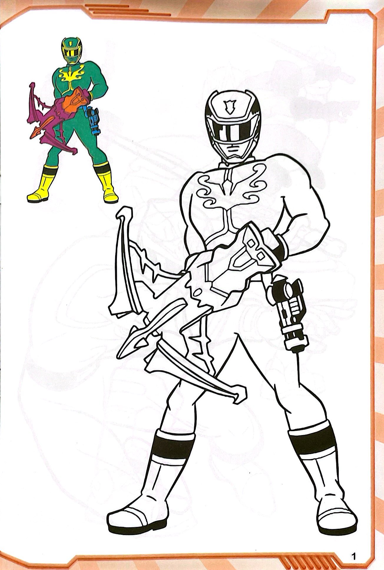 bộ tô màu siêu nhân - quyển 4 - Ảnh 2