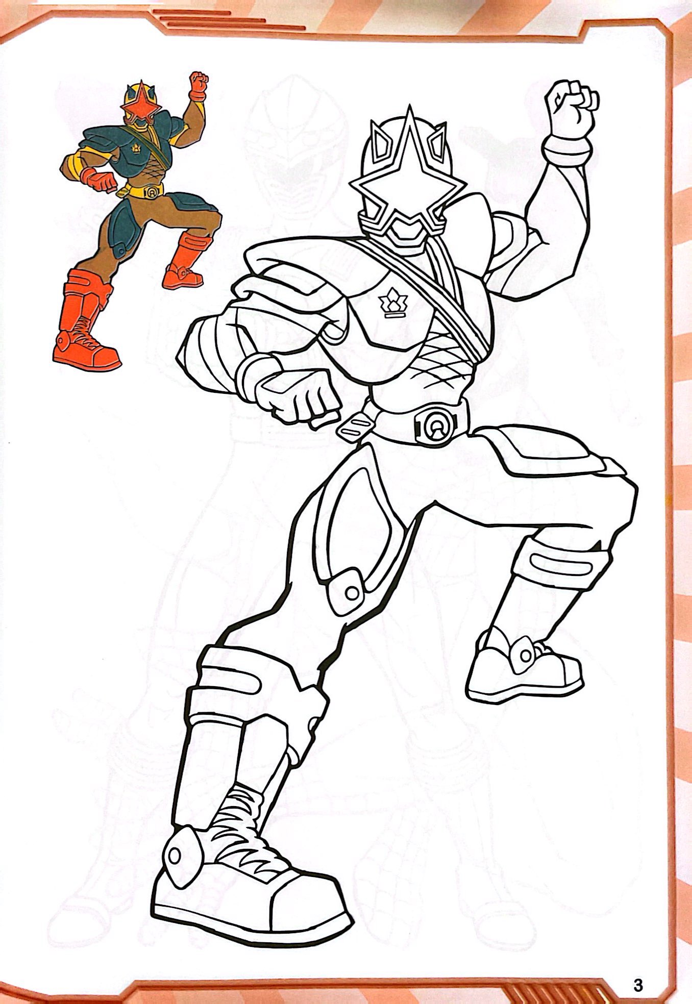 bộ tô màu siêu nhân - quyển 4 - Ảnh 4