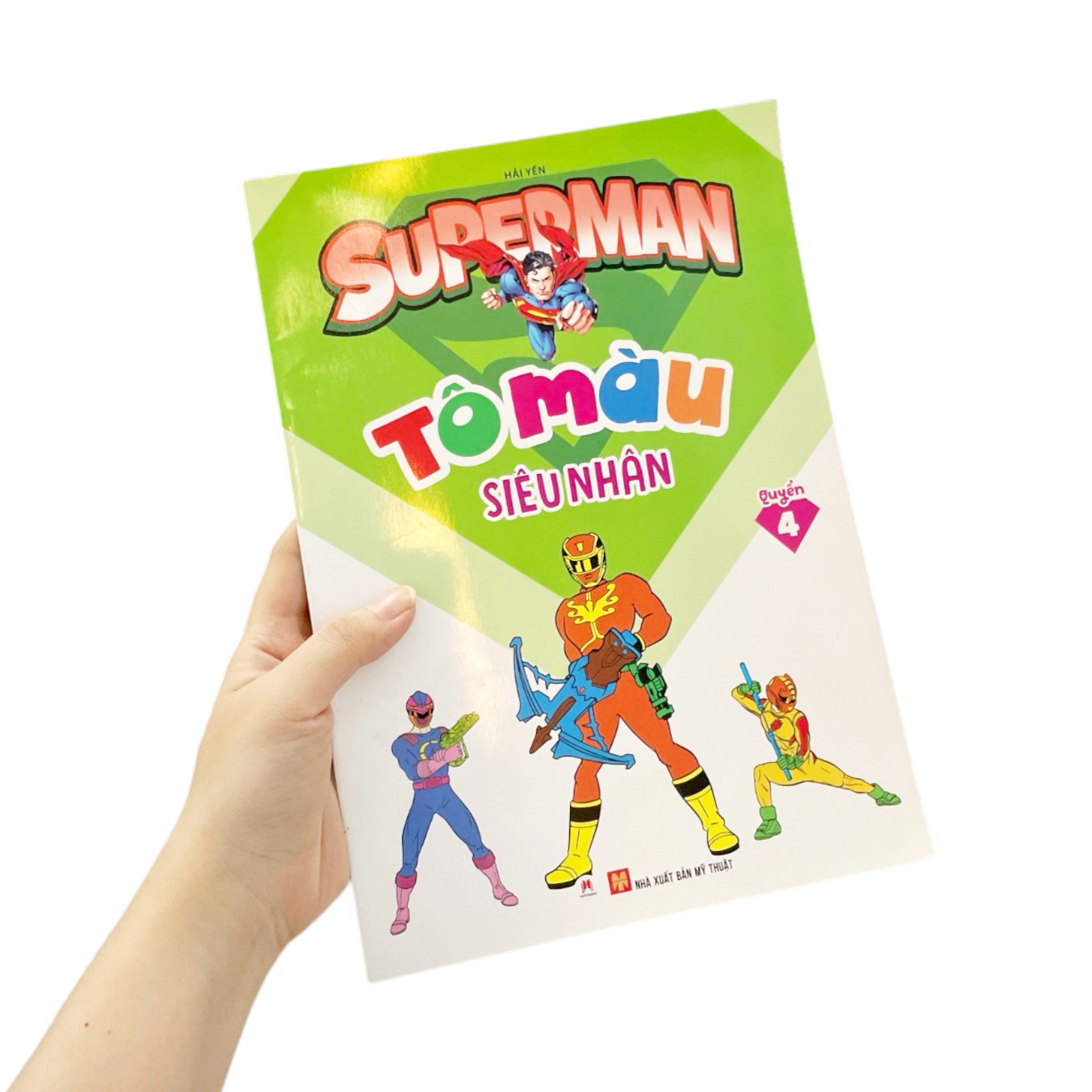 bộ tô màu siêu nhân - quyển 4 - Ảnh 6