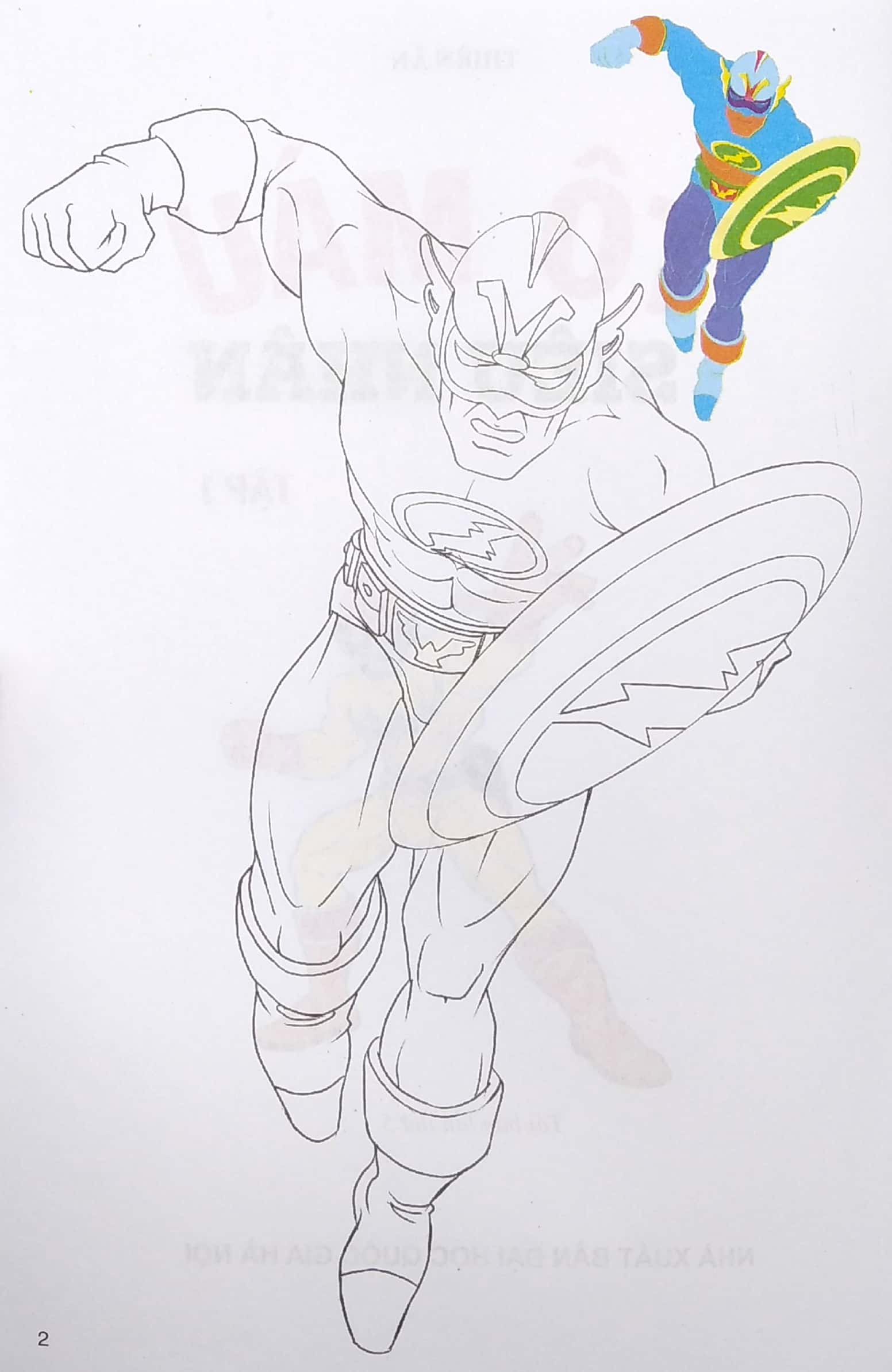 bộ tô màu siêu nhân - tập 1 - Ảnh 3