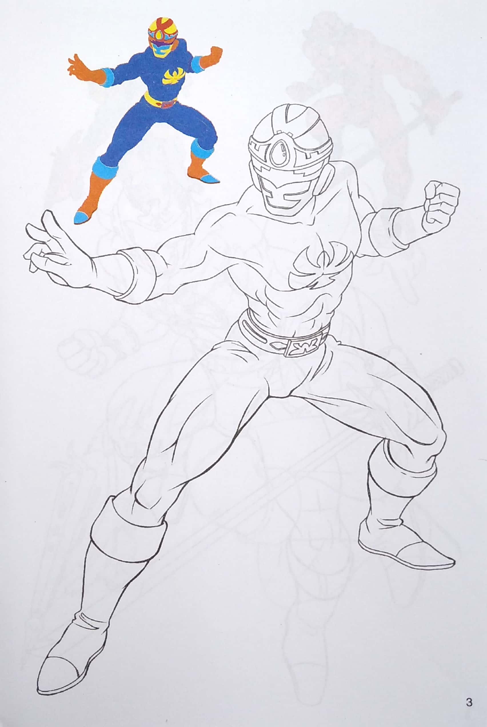 bộ tô màu siêu nhân - tập 1 - Ảnh 4