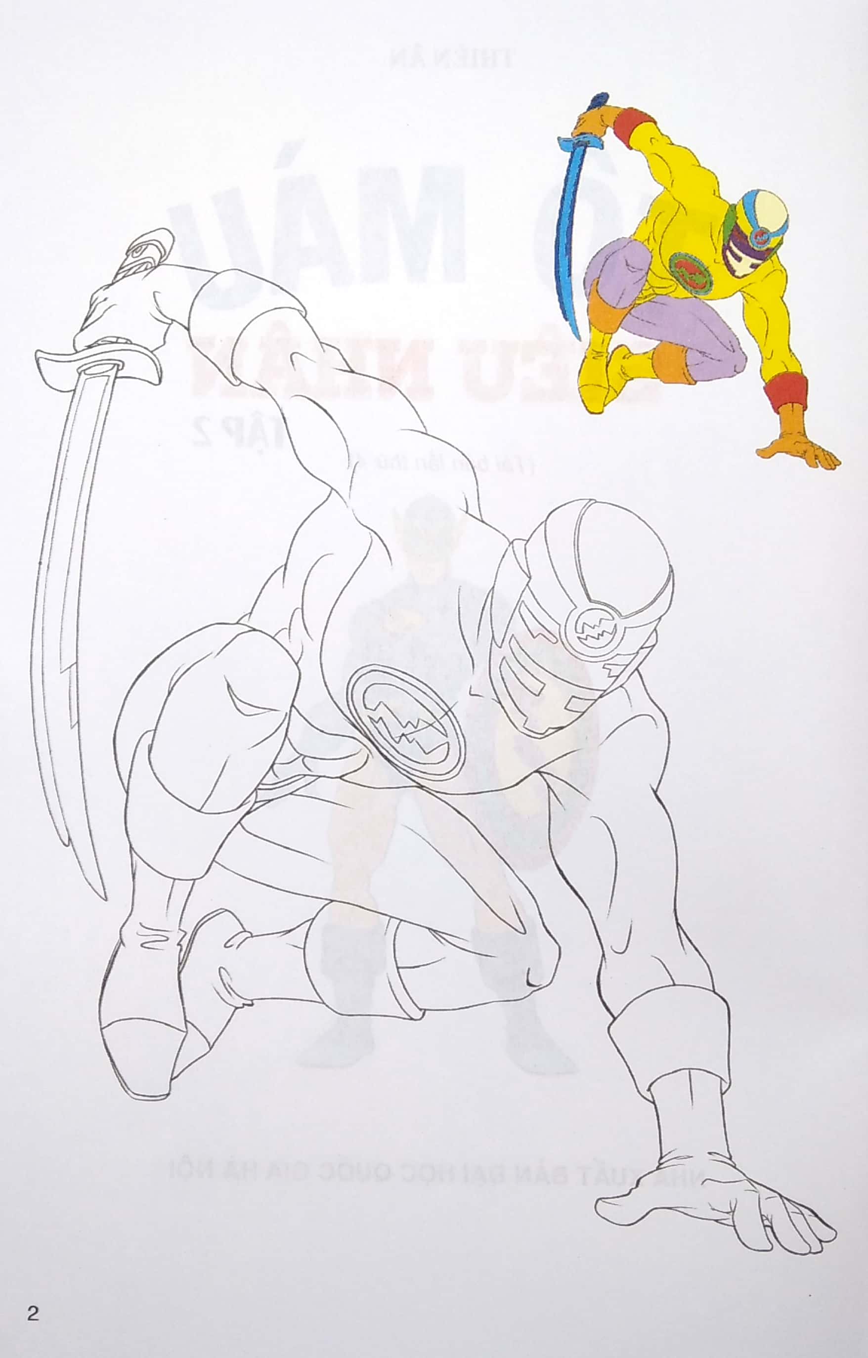 bộ tô màu siêu nhân - tập 2 (2019) - Ảnh 3