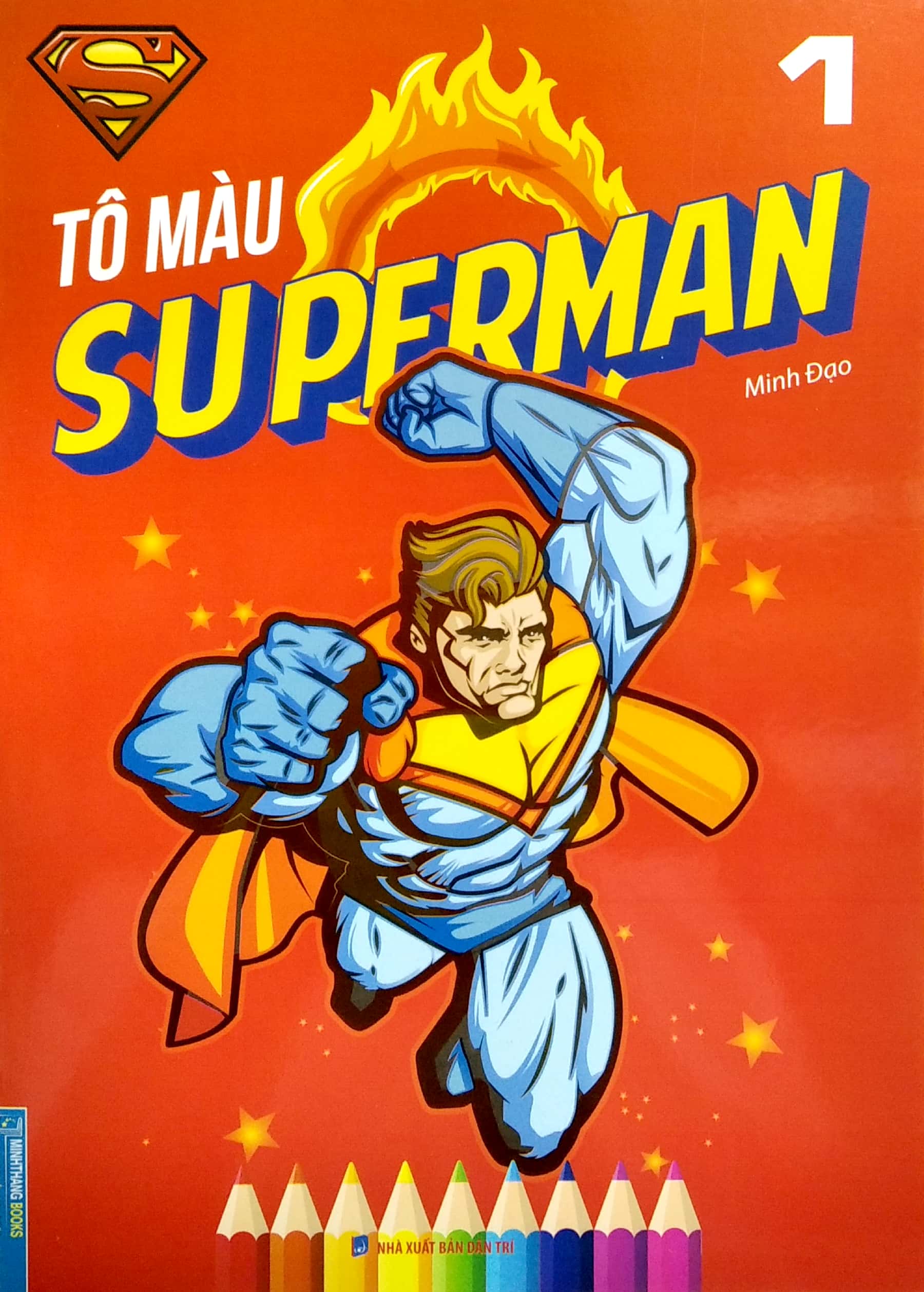 bộ tô màu superman (tập 1) - Ảnh 2