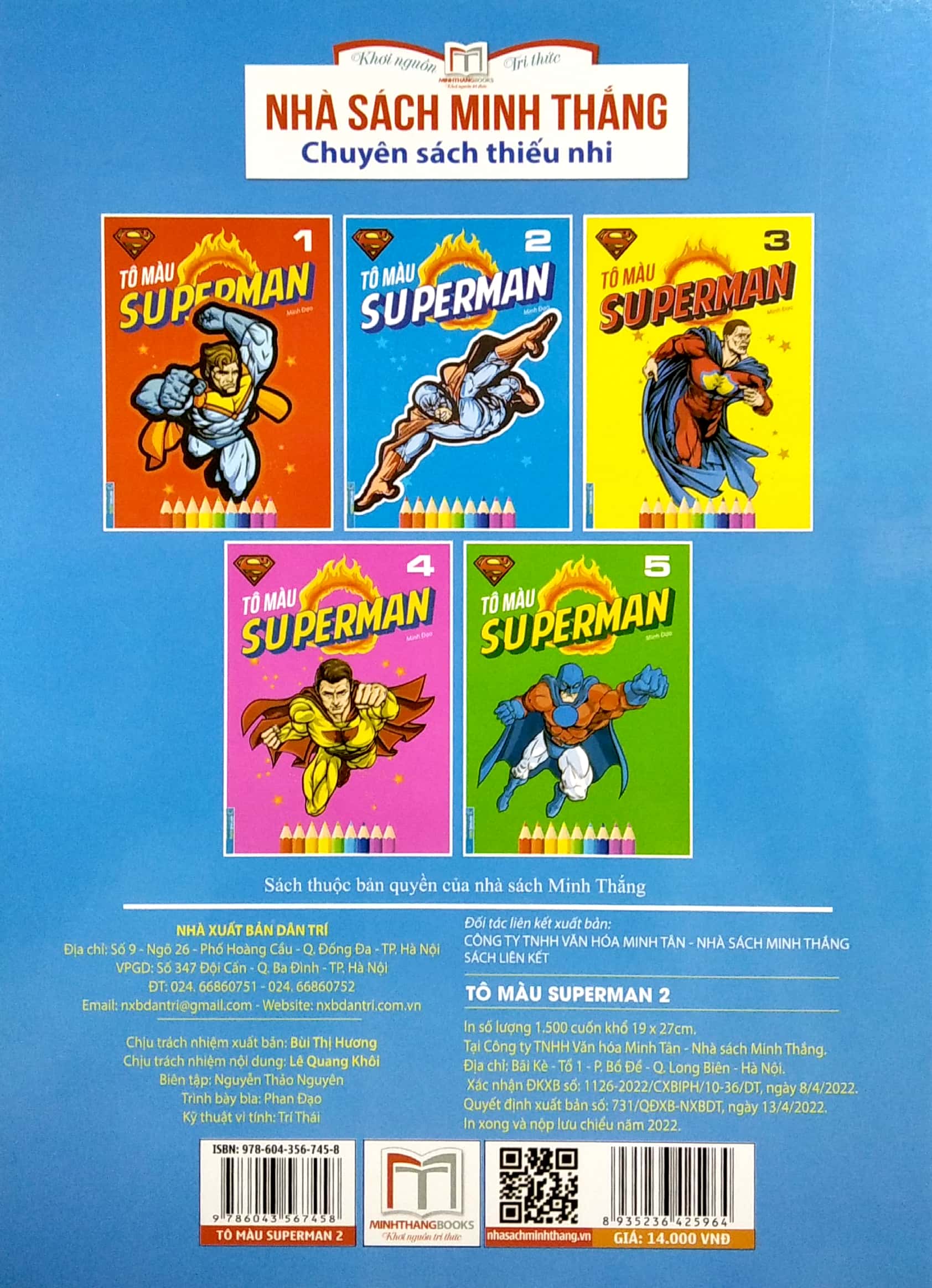 bộ tô màu superman - tập 2 - Ảnh 6