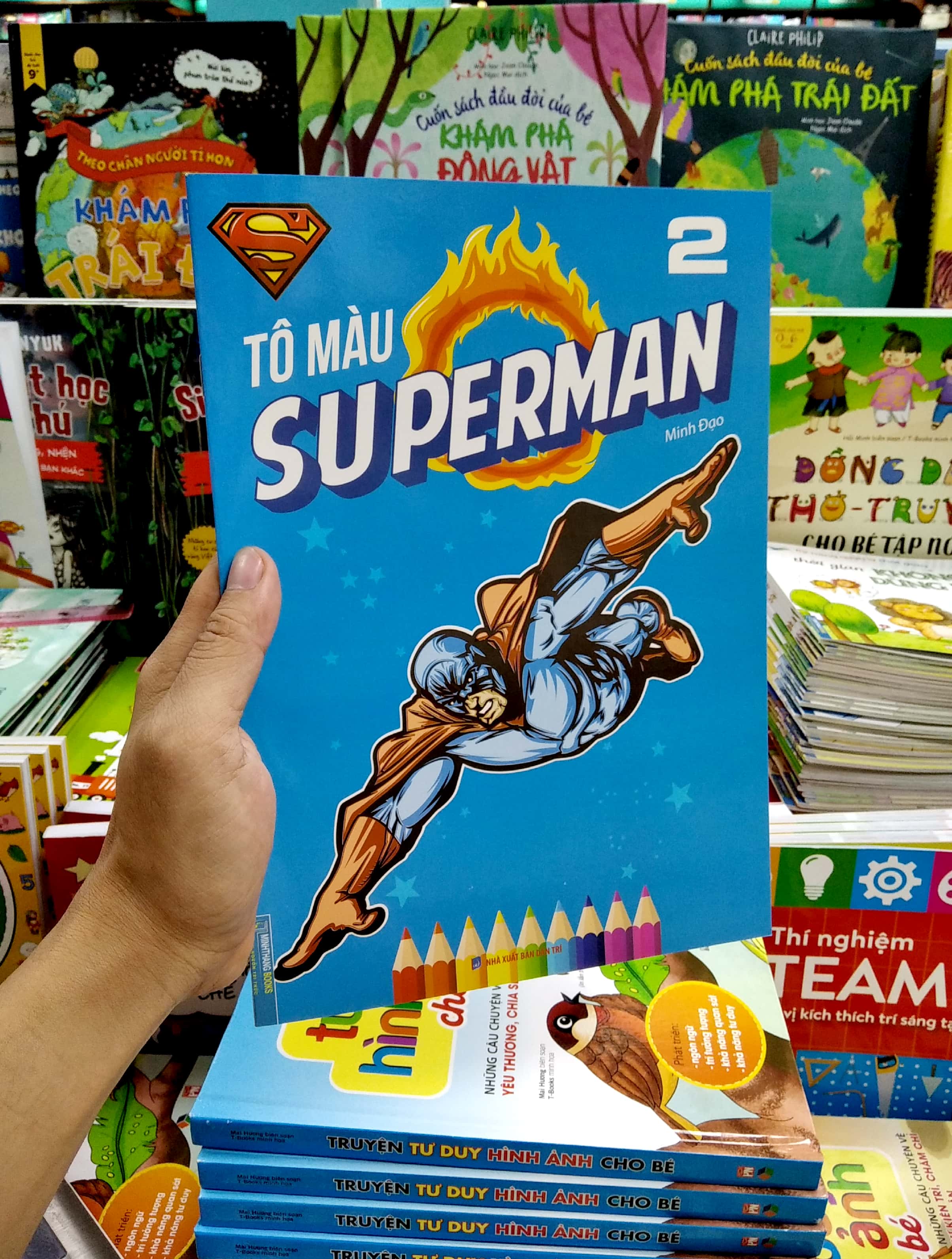 bộ tô màu superman - tập 2 - Ảnh 7