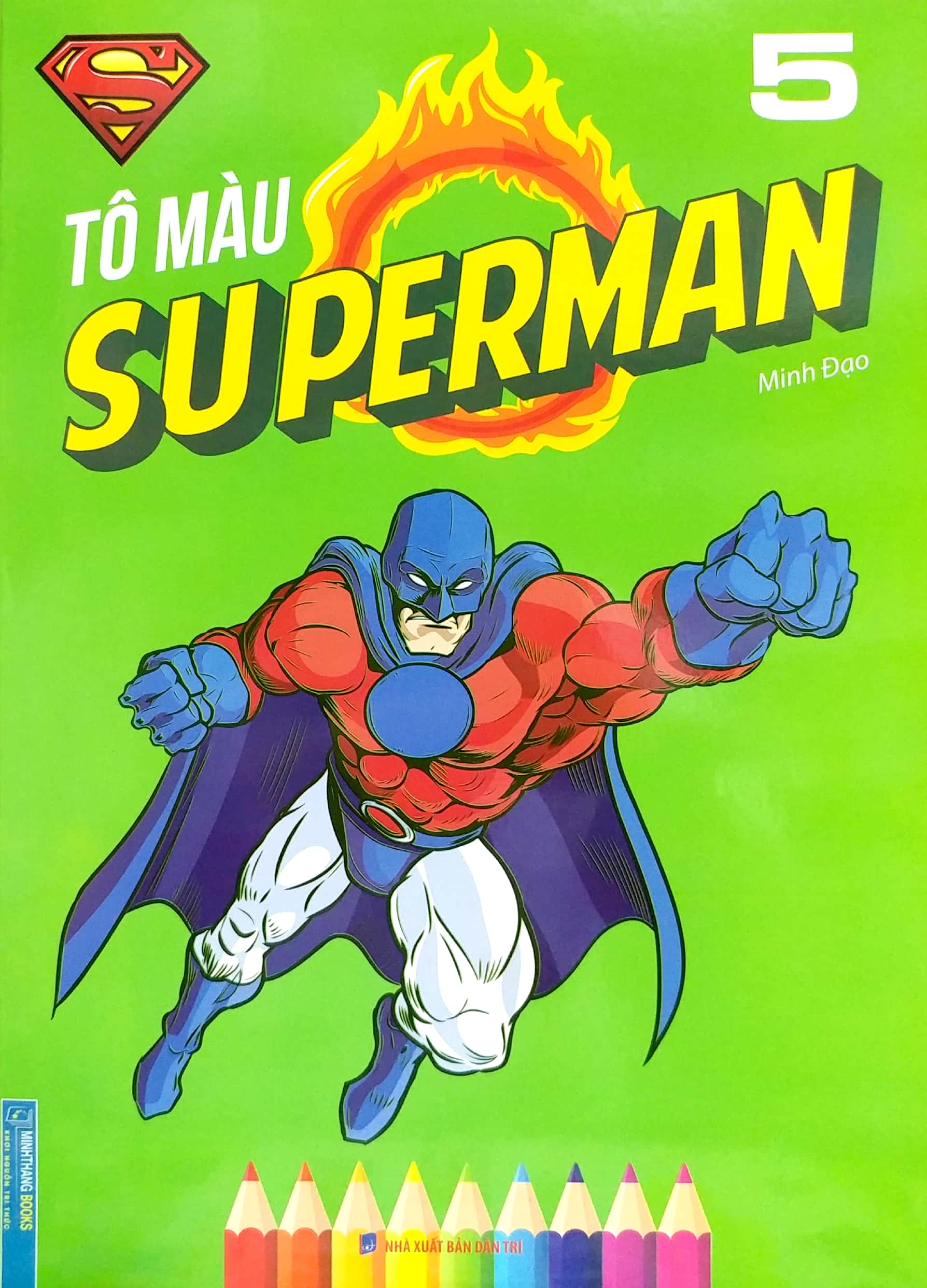 bộ tô màu superman - tập 5 - Ảnh 2