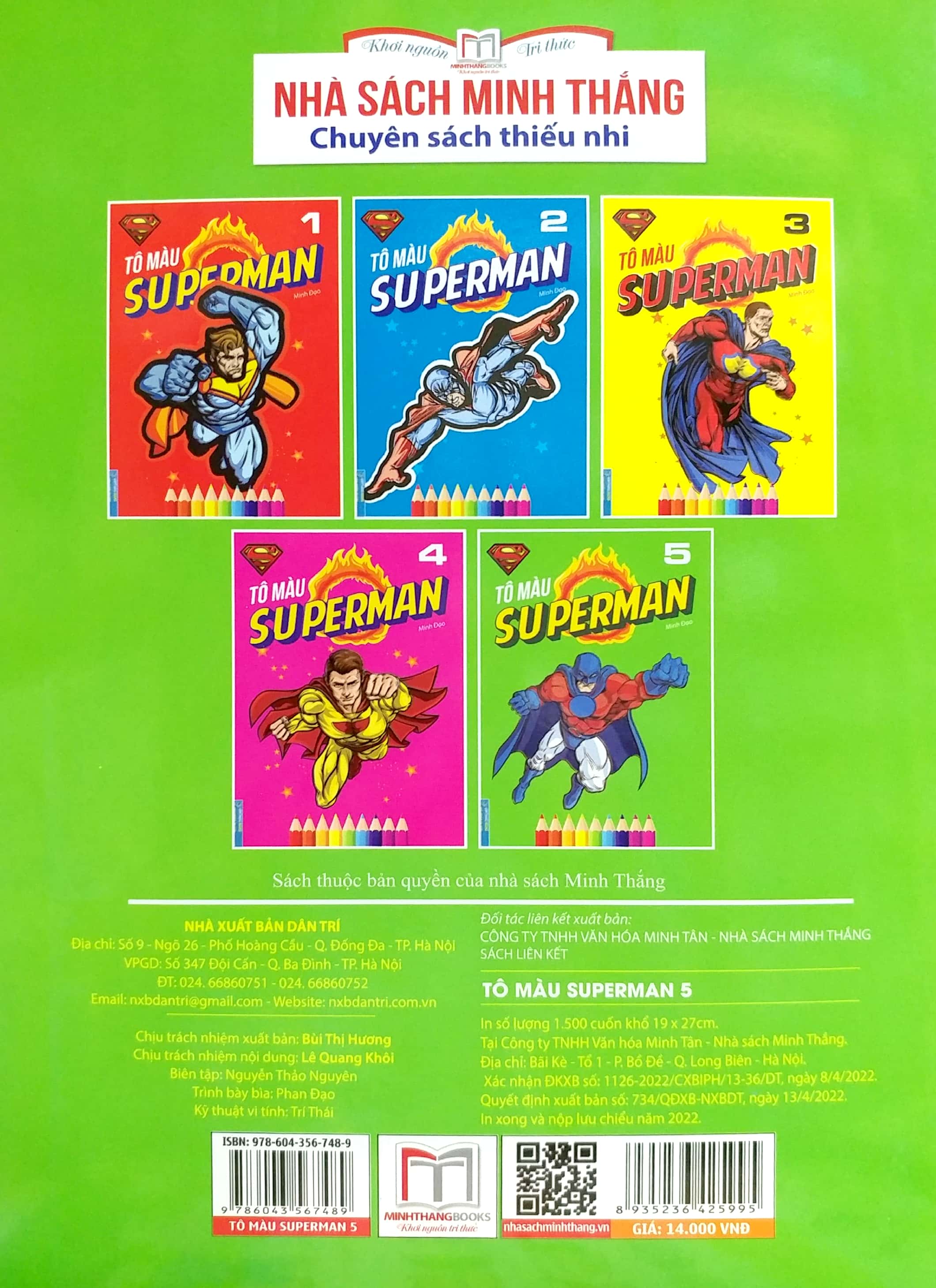 bộ tô màu superman - tập 5 - Ảnh 6