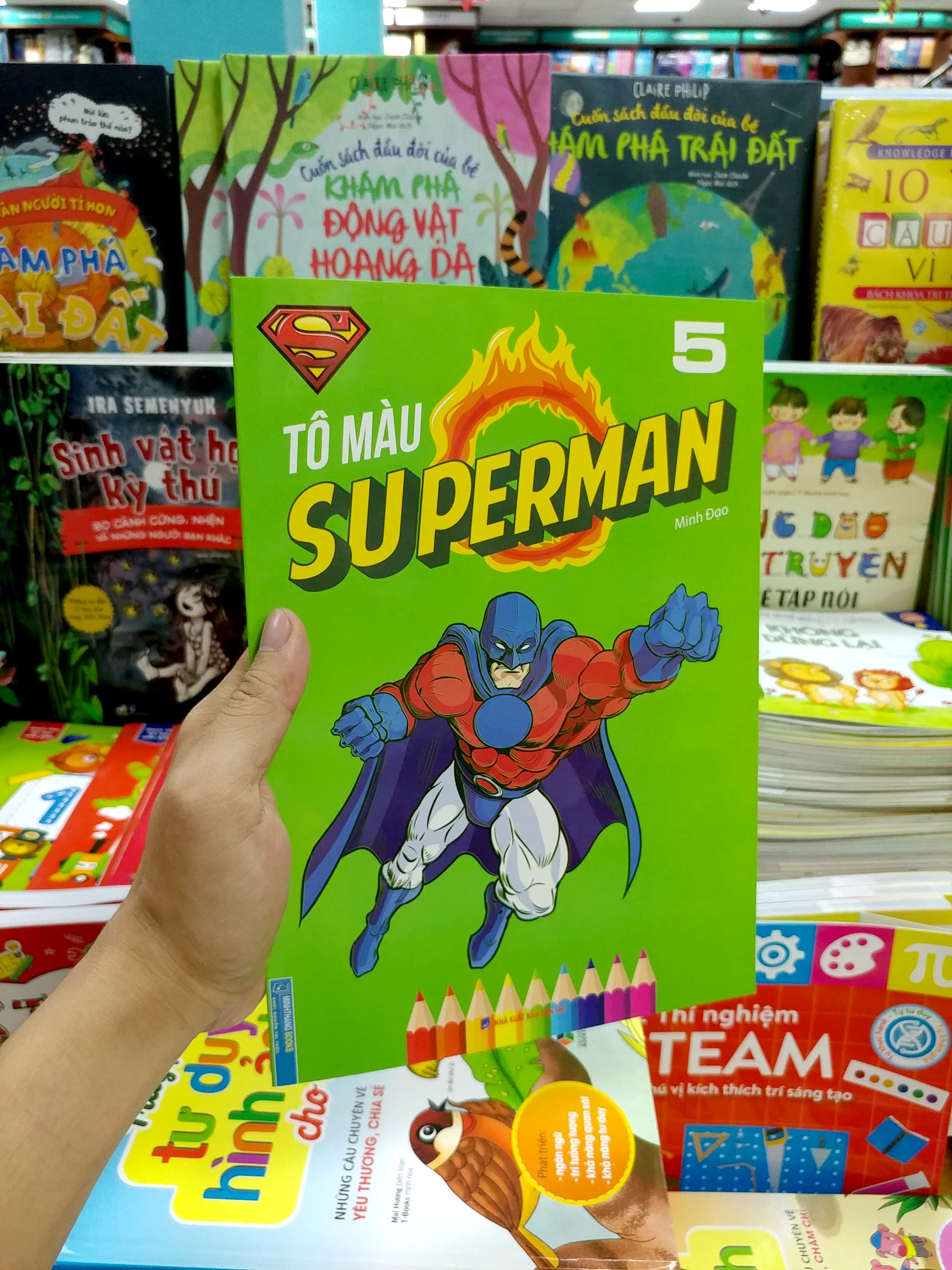bộ tô màu superman - tập 5 - Ảnh 7