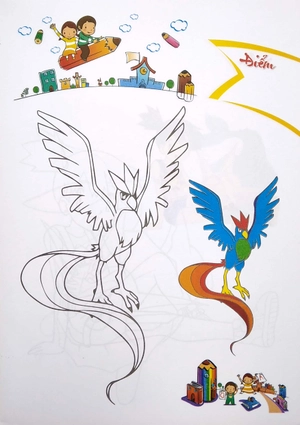 bộ tô màu - thế giới của bé -tập 4 - Ảnh 3