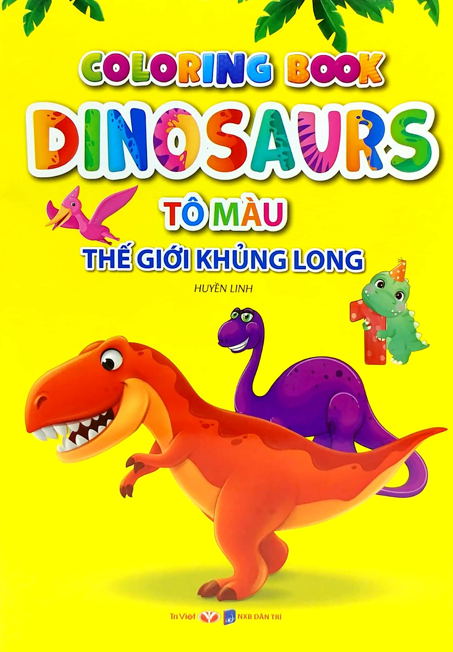 bộ tô màu thế giới khủng long dinosaurs 1 - Ảnh 2